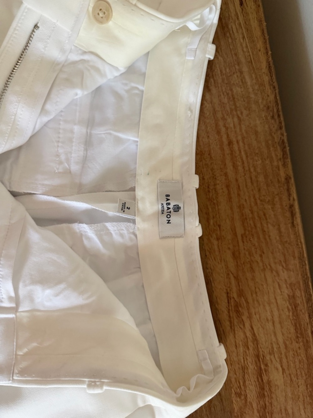 Babaton Pleated Mini Short - Picture 3 of 3
